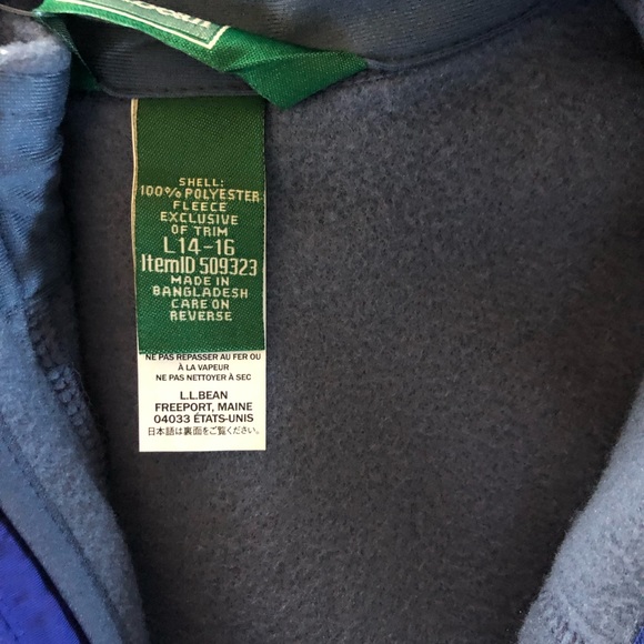 Llbean 3in1 kids mountain classic size large 14-16 - Picture 4 of 4